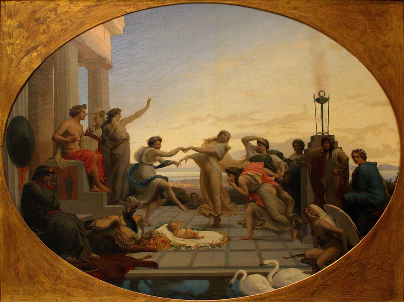 La Naissance de Pindare - Henri-Pierre Picou