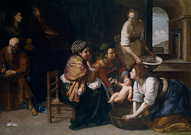 サン・ジャン・バティストの誕生 - アルテミジア・ジェンティレスキ

Source:
La Naissance de Saint Jean Baptiste - Artemisia Gentileschi