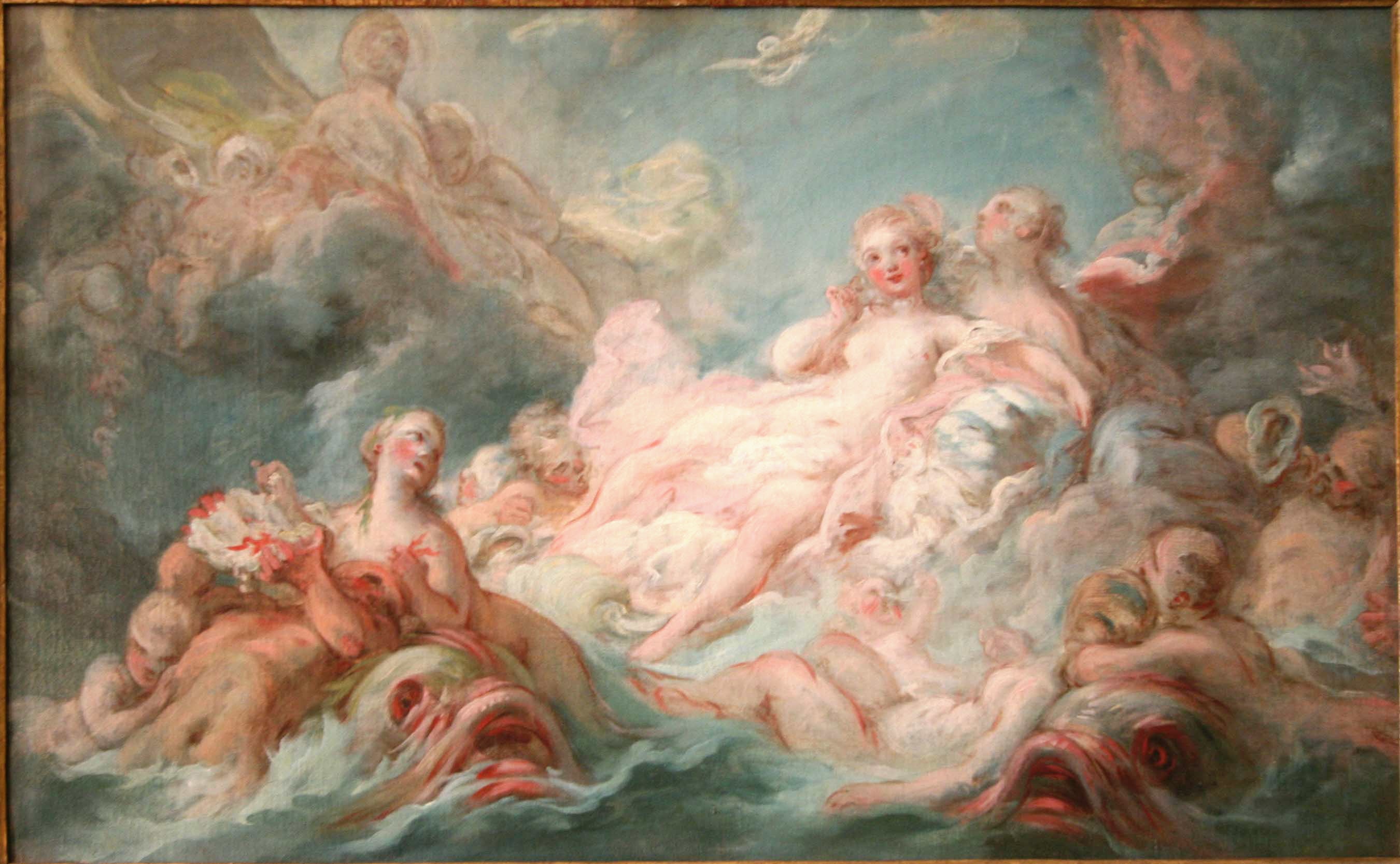 La Naissance de Vénus - Jean-Honoré Fragonard - Alpha Reproduction