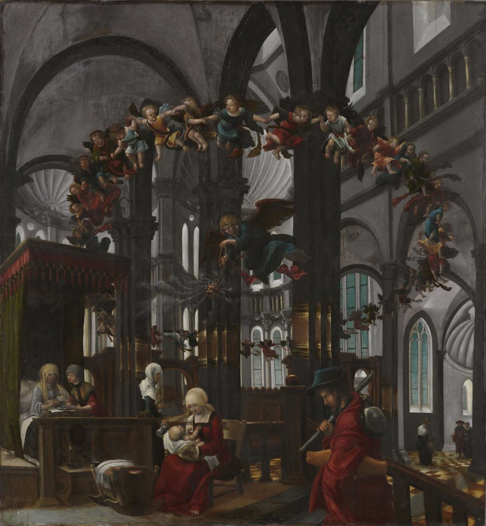 La Naissance de la Vierge - Albrecht Altdorfer image 1 reproduction réalisée par Alpha Reproduction