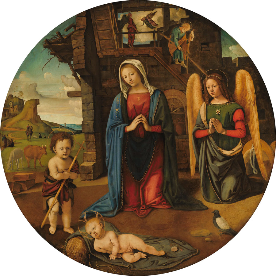 La Nativité avec l'Enfant saint Jean - Piero di Cosimo