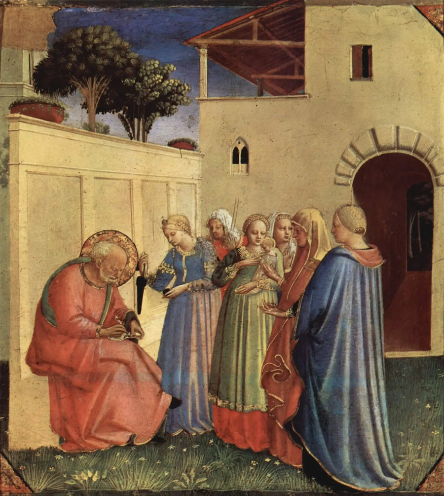 サン・ジャン＝バティストの任命 - フラ・アンジェリコ

Source:
La nomination de saint Jean-Baptiste - Fra Angelico