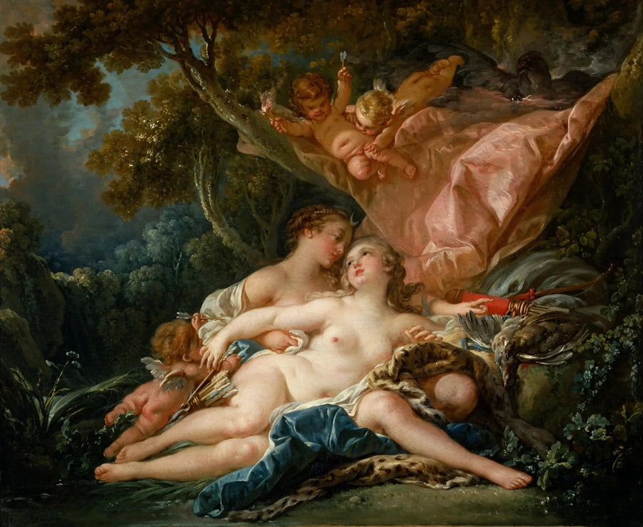 ジュピターに魅了されたニンフのカリスト - フランソワ・ブーシェ

Source:
La Nymphe Callisto, séduite par Jupiter sous les traits de Diane - François Boucher