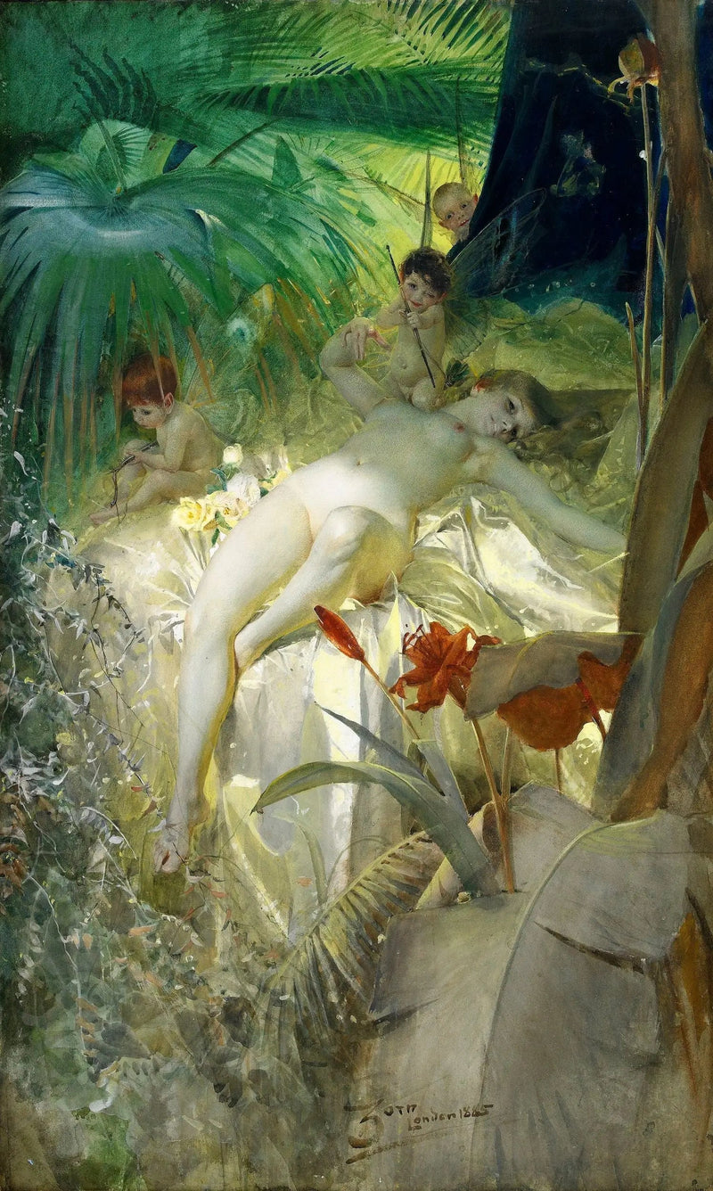 愛のニンフ - アンダース・ゾーン

Source:
La Nymphe de l'amour - Anders Zorn