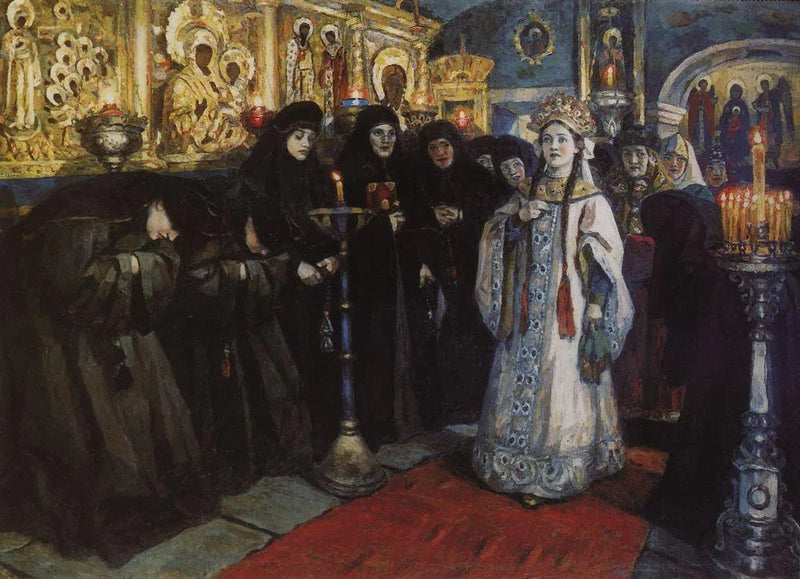 La oración del huerto (El Greco y su taller) - Vassili Sourikov