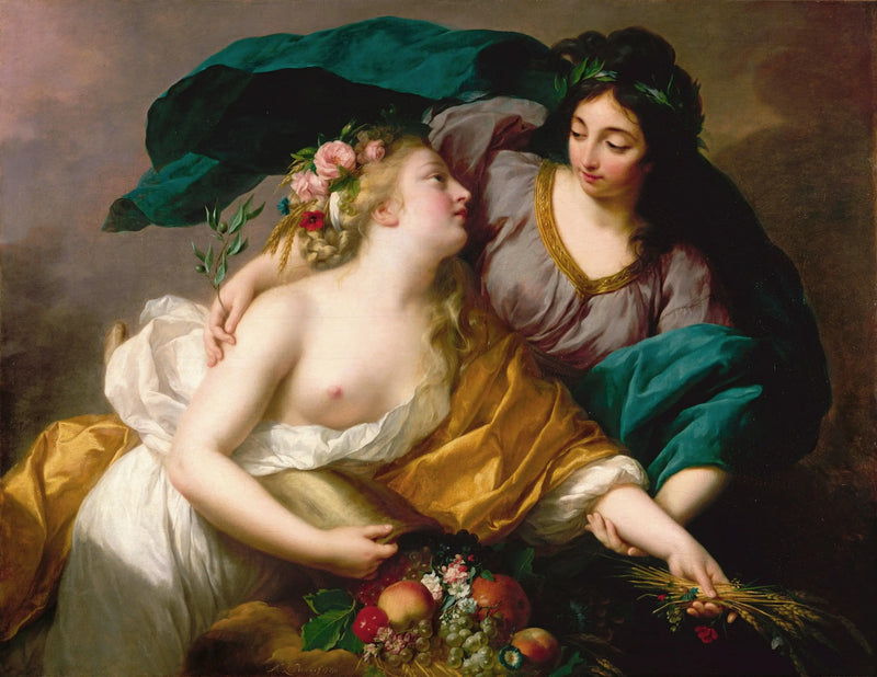 平和が豊かさをもたらす - エリザベート・ヴィジェ＝ルブラン

Source:
La Paix ramenante l'Abondance - Élisabeth Vigée Le Brun