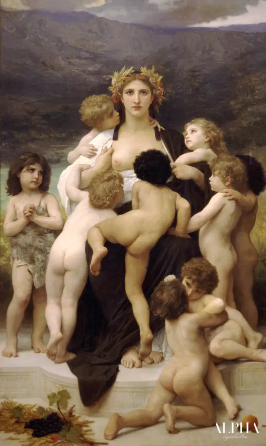 La Patrie 1883 - William-Adolphe Bouguereau Reproductions de tableaux à la peinture à l’huile