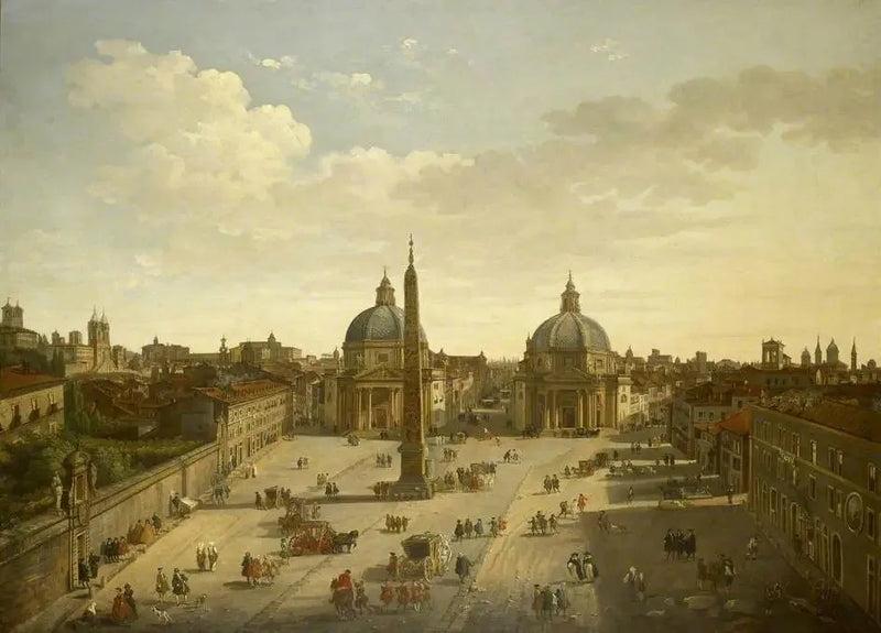 ローマのポポロ広場 - ジョバンニ・パオロ・パニーニ

Source:
La Piazza del Popolo, Rome - Giovanni Paolo Panini