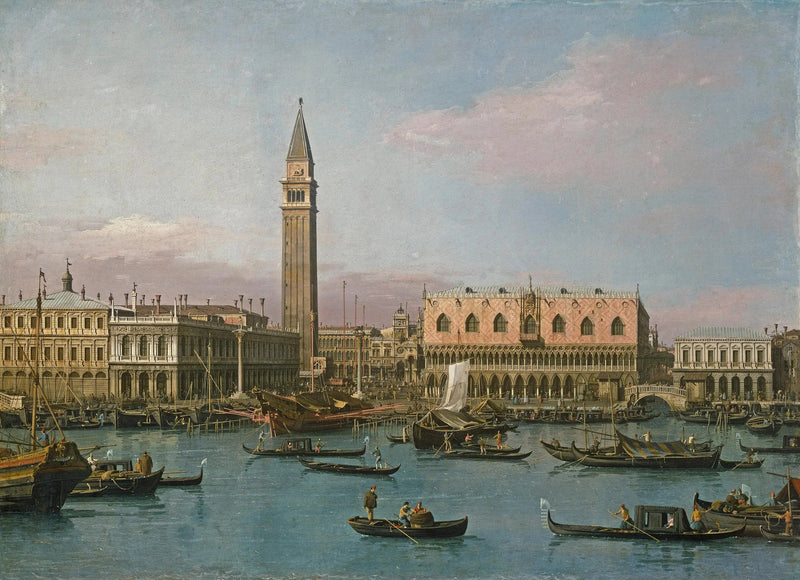 ラ・ピアッツェッタとサンマルコ湾 - カナレット

Source:
La Piazzetta et le Bacino di San Marco - Canaletto
