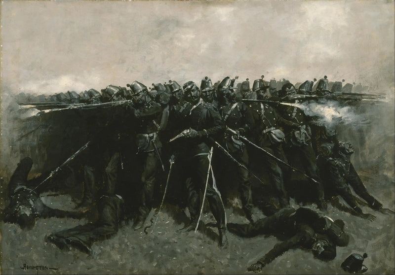 歩兵の位置 - フレデリック・レミントン

Source:
La place de l'infanterie - Frederic Remington
