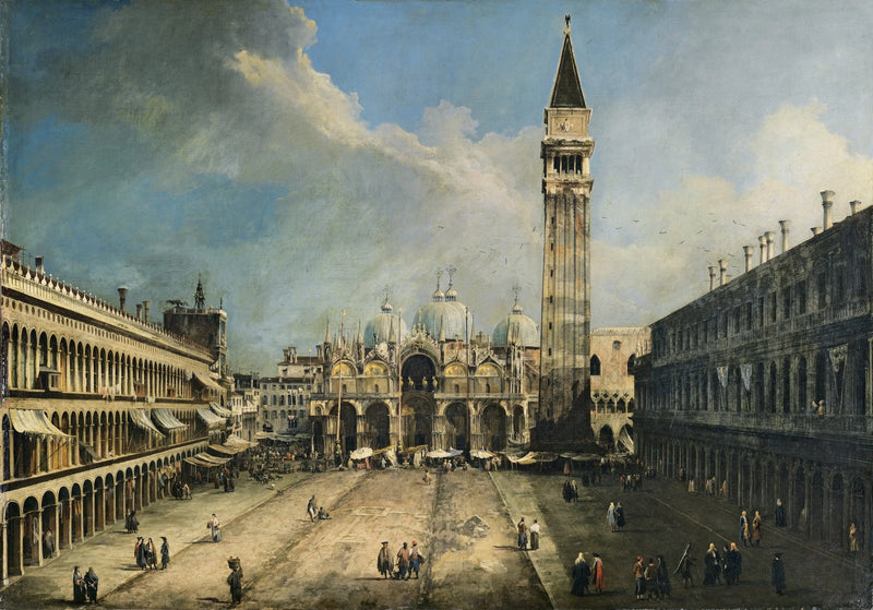 ヴェネツィアのサンマルコ広場 - カナレット

Source:
La Place Saint-Marc à Venise - Canaletto