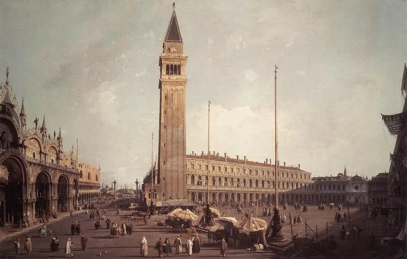 サンマルコ広場南西方向 - カナレット

Source:
La Place Saint-Marc vers le sud-ouest - Canaletto