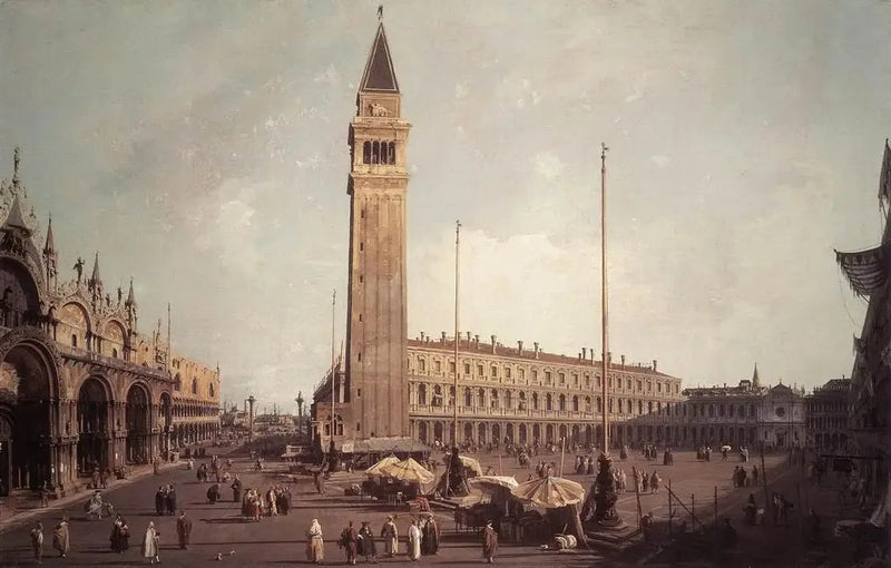 サンマルコ広場南西方向 - カナレット

Source:
La Place Saint-Marc vers le sud-ouest - Canaletto