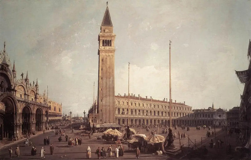 サンマルコ広場南西方向 - カナレット

Source:
La Place Saint-Marc vers le sud-ouest - Canaletto