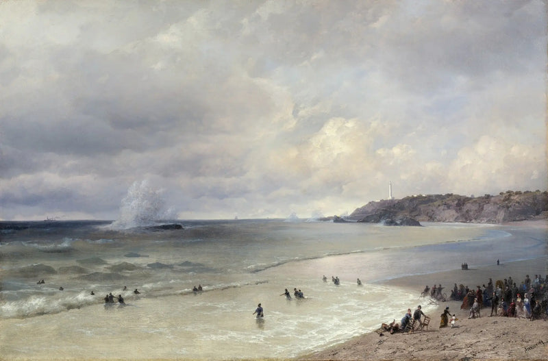 ビアリッツのビーチ - イワン・アイヴァゾフスキー

Source:
La plage de Biarritz - Ivan Aïvazovski