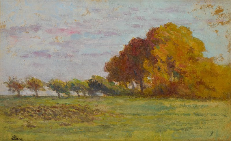 La plaine autour de Rolleboise - Maximilien Luce - Alpha Reproduction