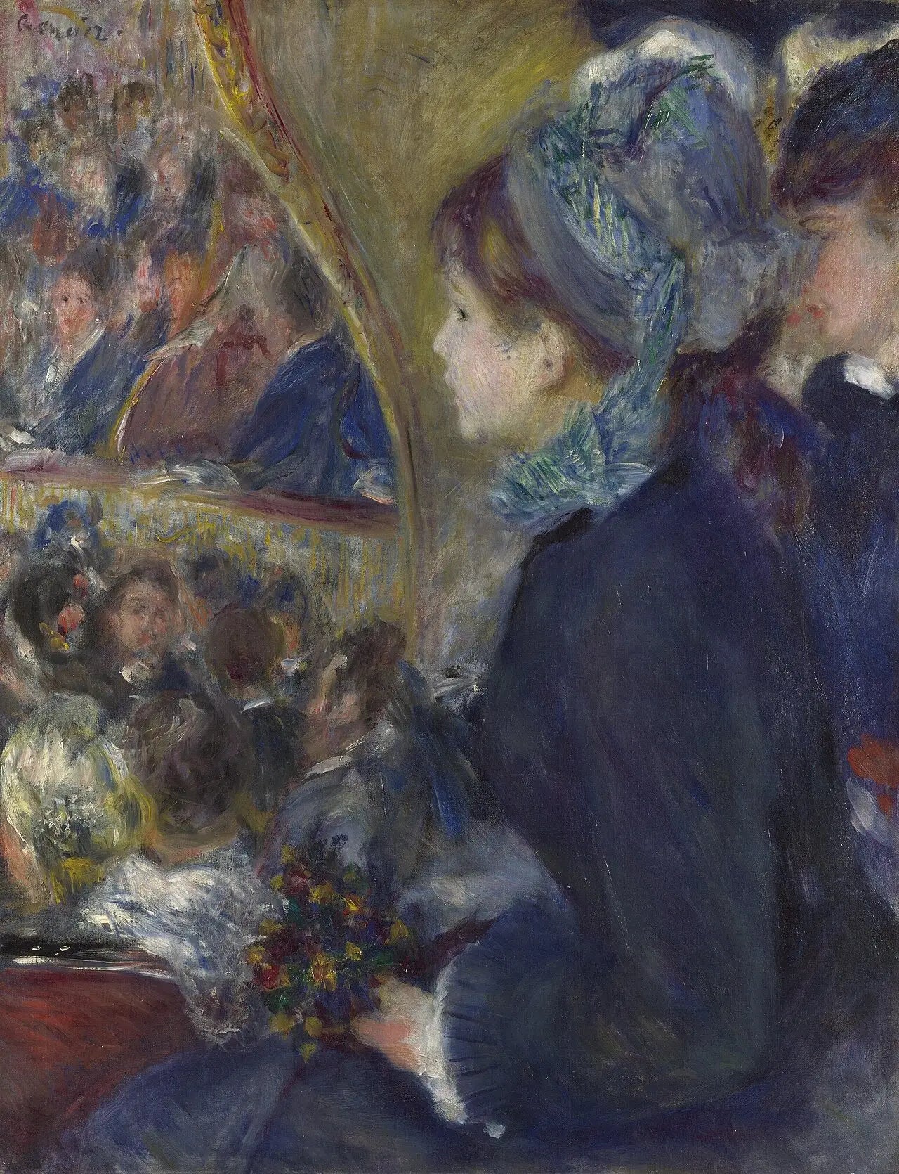 La Première Sortie - Pierre-Auguste Renoir image 1 copie peinte à la main à l’huile