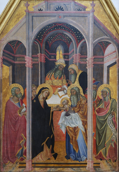 La Présentation au Temple - Bartolo di Fredi - Alpha Reproduction