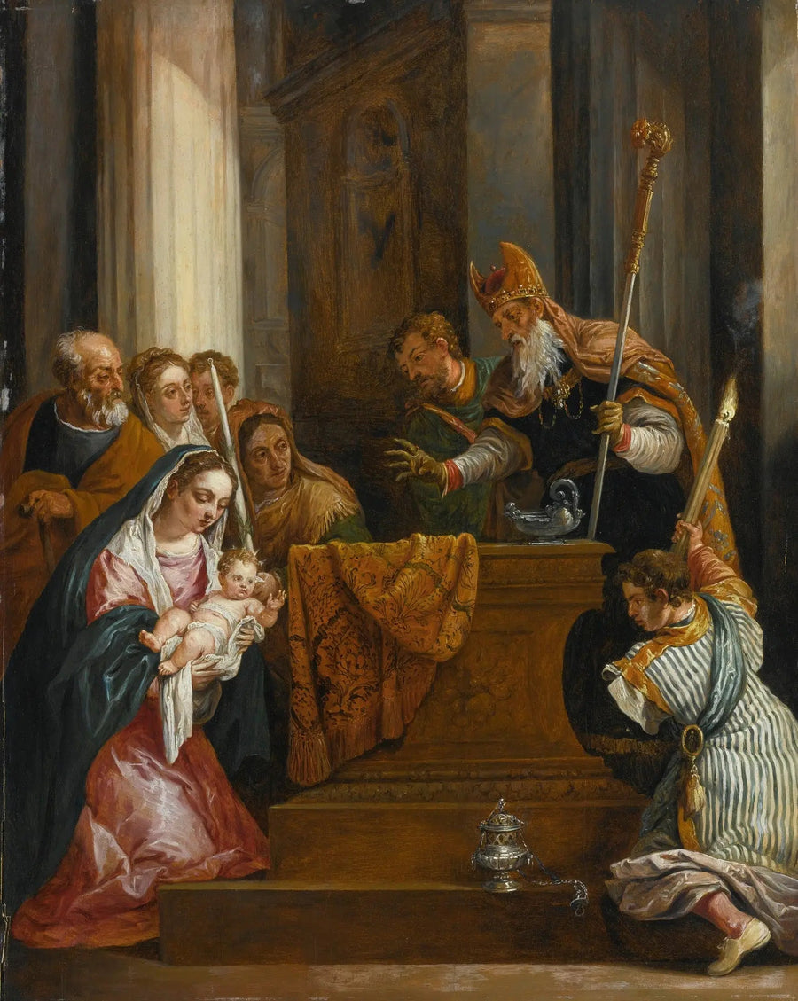 神殿奉献 - デイヴィッド・テニエール・ジュニア

Source:
La Présentation au Temple - David Teniers le Jeune