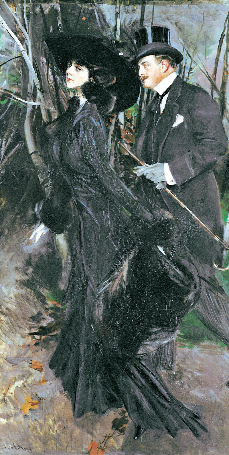 森の散歩 - ジョバンニ・ボルディーニ