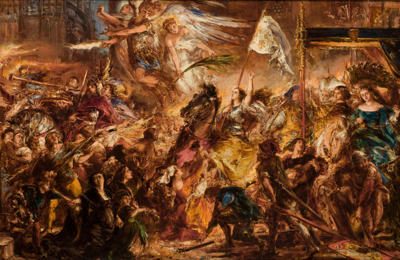 オルレアンの乙女 - ヤン・マテイコ

Source:
La Pucelle d'Orléans - Jan Matejko