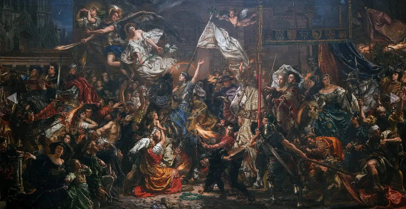 オルレアンの乙女 - ヤン・マテイコ

Source:
La Pucelle d'Orléans - Jan Matejko