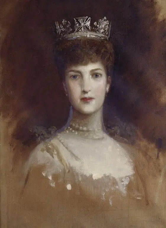 アレクサンドラ女王（1844-1925） - ルーク・フィルズ

Source:
La reine Alexandra (1844-1925) - Luke Fildes