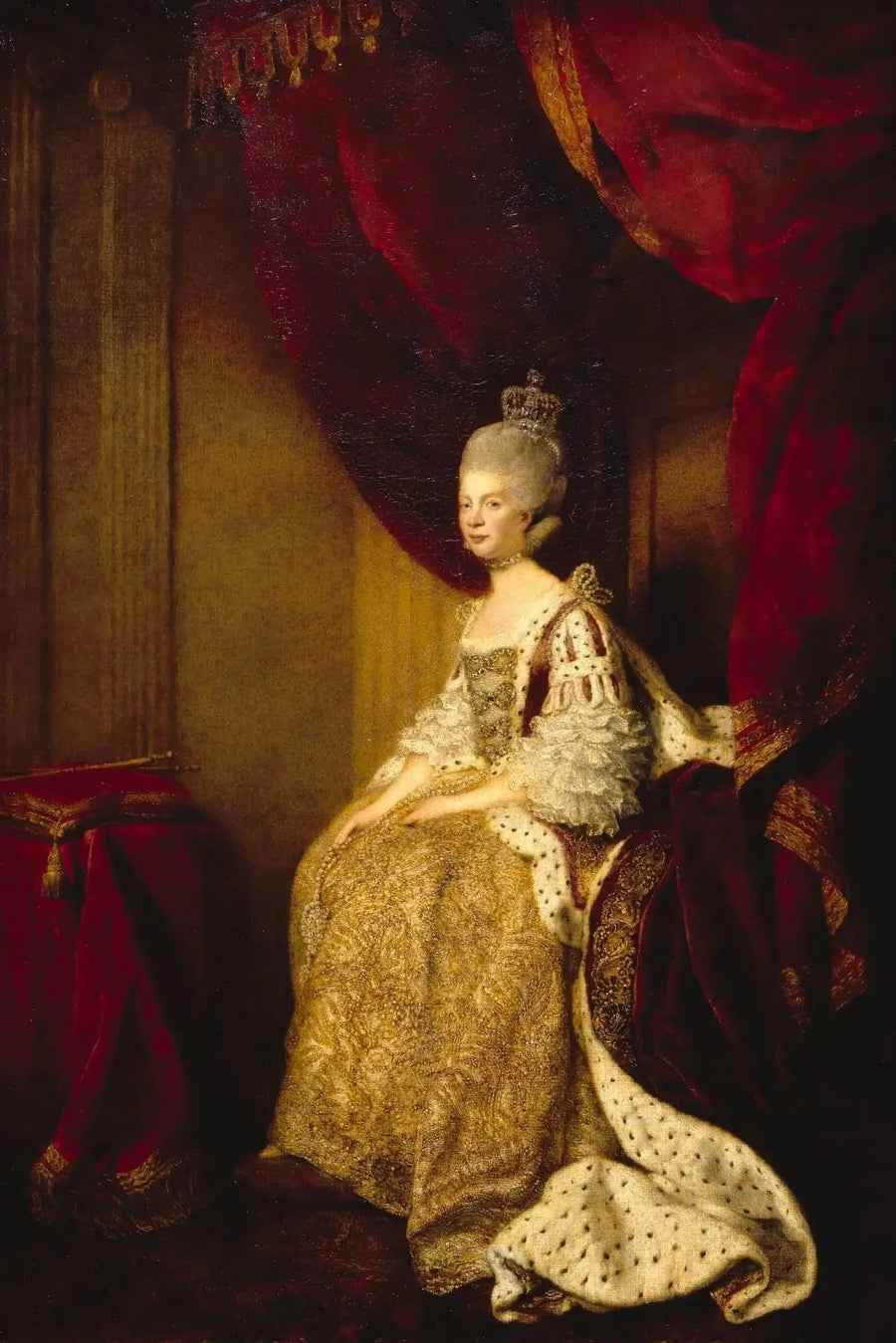 シャーロット女王（1744–1818） - ジョシュア・レイノルズ