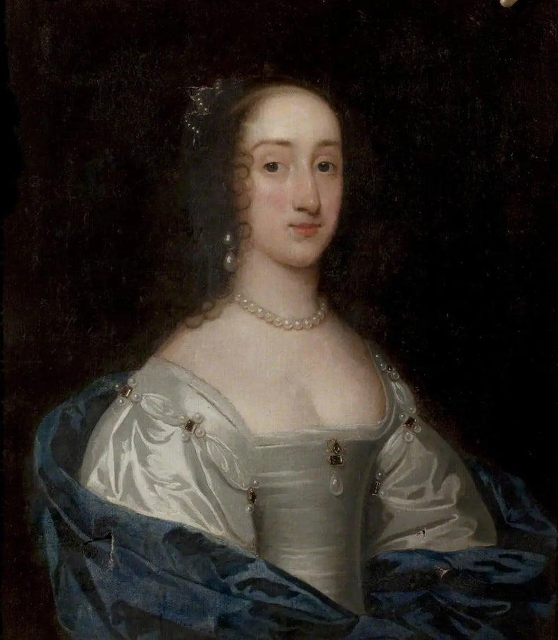 ヘンリエッタ・マリー女王（1609年–1669年） - アントワーヌ・ヴァン・ダイク

Source:
La reine Henriette Marie (1609–1669) - Antoine van Dyck