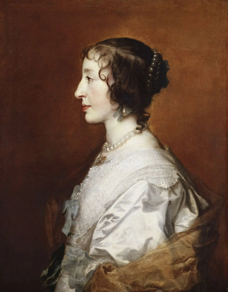 ヘンリエッタ・マリー女王（1609-1669） - アントワーヌ・ヴァン・ダイク

Source:
La reine Henriette Marie (1609-1669) - Antoine van Dyck