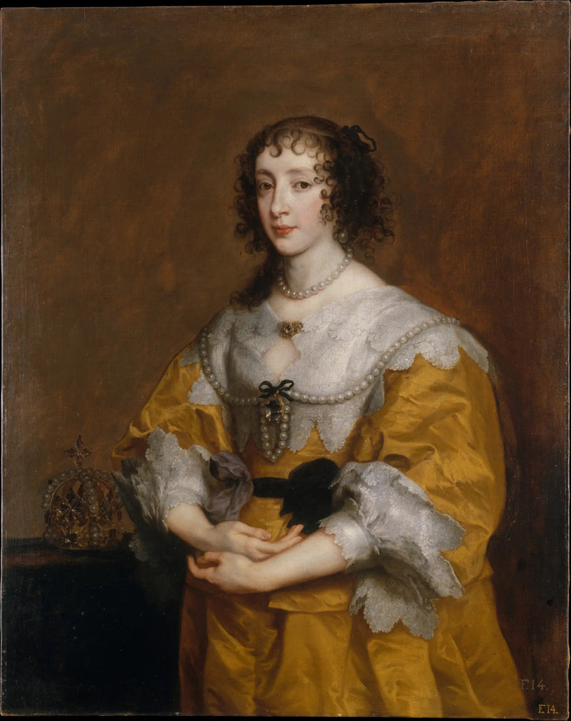 ヘンリエッタ・マリー女王 - アントワーヌ・ヴァン・ダイク

Source:
La reine Henriette Marie - Antoine van Dyck