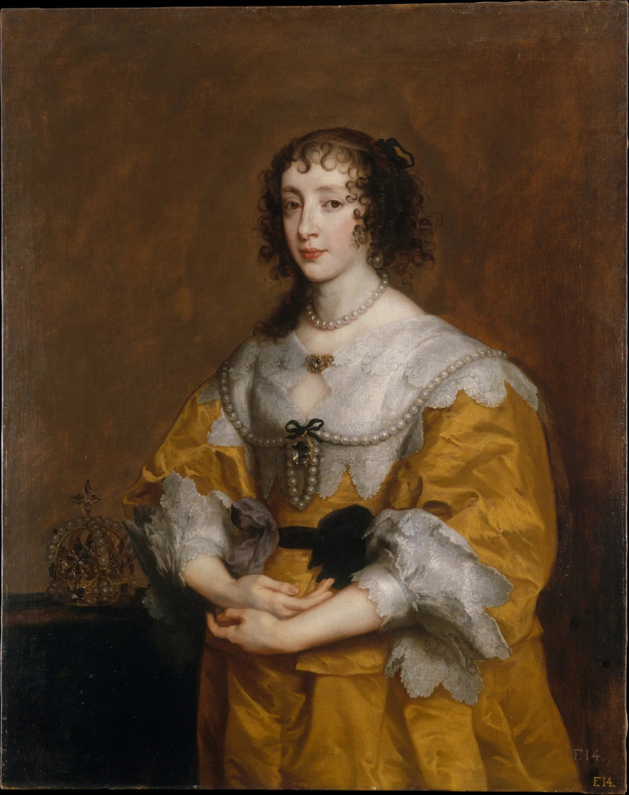 ヘンリエッタ・マリー女王 - アントワーヌ・ヴァン・ダイク

Source:
La reine Henriette Marie - Antoine van Dyck