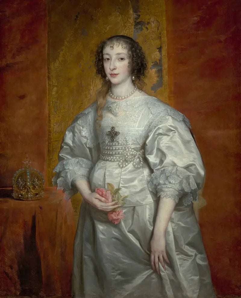 ヘンリエッタ・マリー女王 - アントワーヌ・ヴァン・ダイク

Source:
La reine Henriette Marie - Antoine van Dyck
