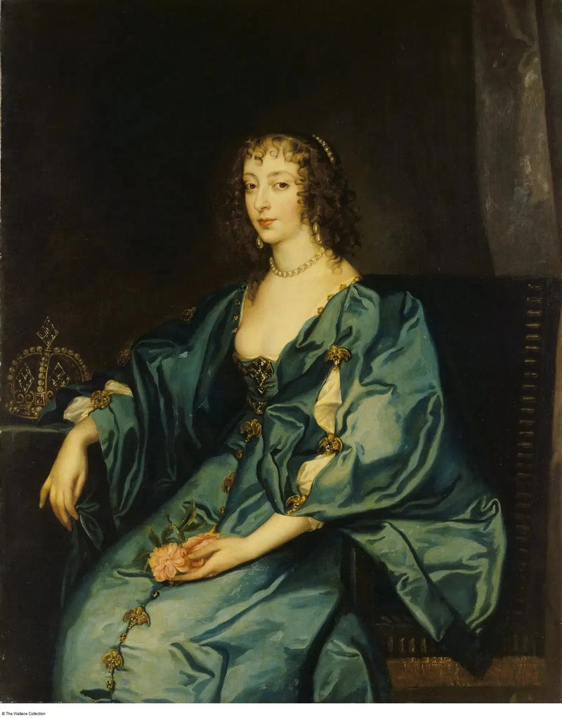 ヘンリエッタ・マリー女王 - アントワーヌ・ヴァン・ダイク

Source:
La reine Henriette Marie - Antoine van Dyck
