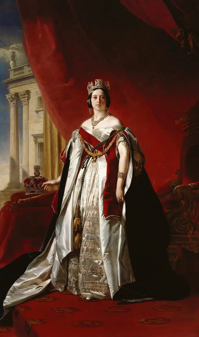 ビクトリア女王（1819-1901） - フランツ・ザヴェル・ウィンターハルター

Source:
La reine Victoria (1819-1901) - Franz Xaver Winterhalter