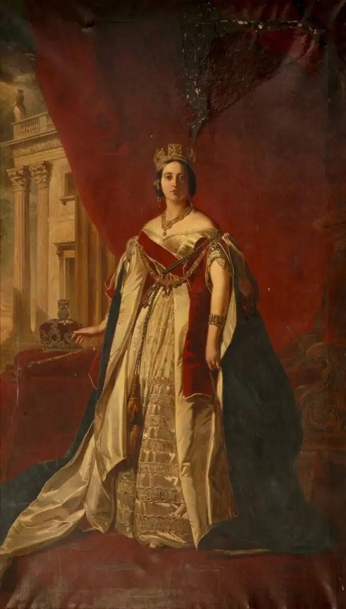 ビクトリア女王（1819–1901） - フランツ・ザヴェル・ヴィンターハルター

Source:
La reine Victoria (1819–1901) - Franz Xaver Winterhalter