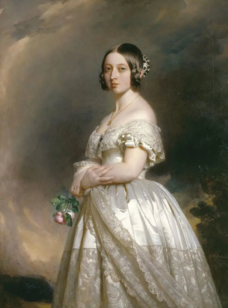 ビクトリア女王（1819-1901） - フランツ・ザヴェル・ウィンターハルター

Source:
La reine Victoria (1819-1901) - Franz Xaver Winterhalter