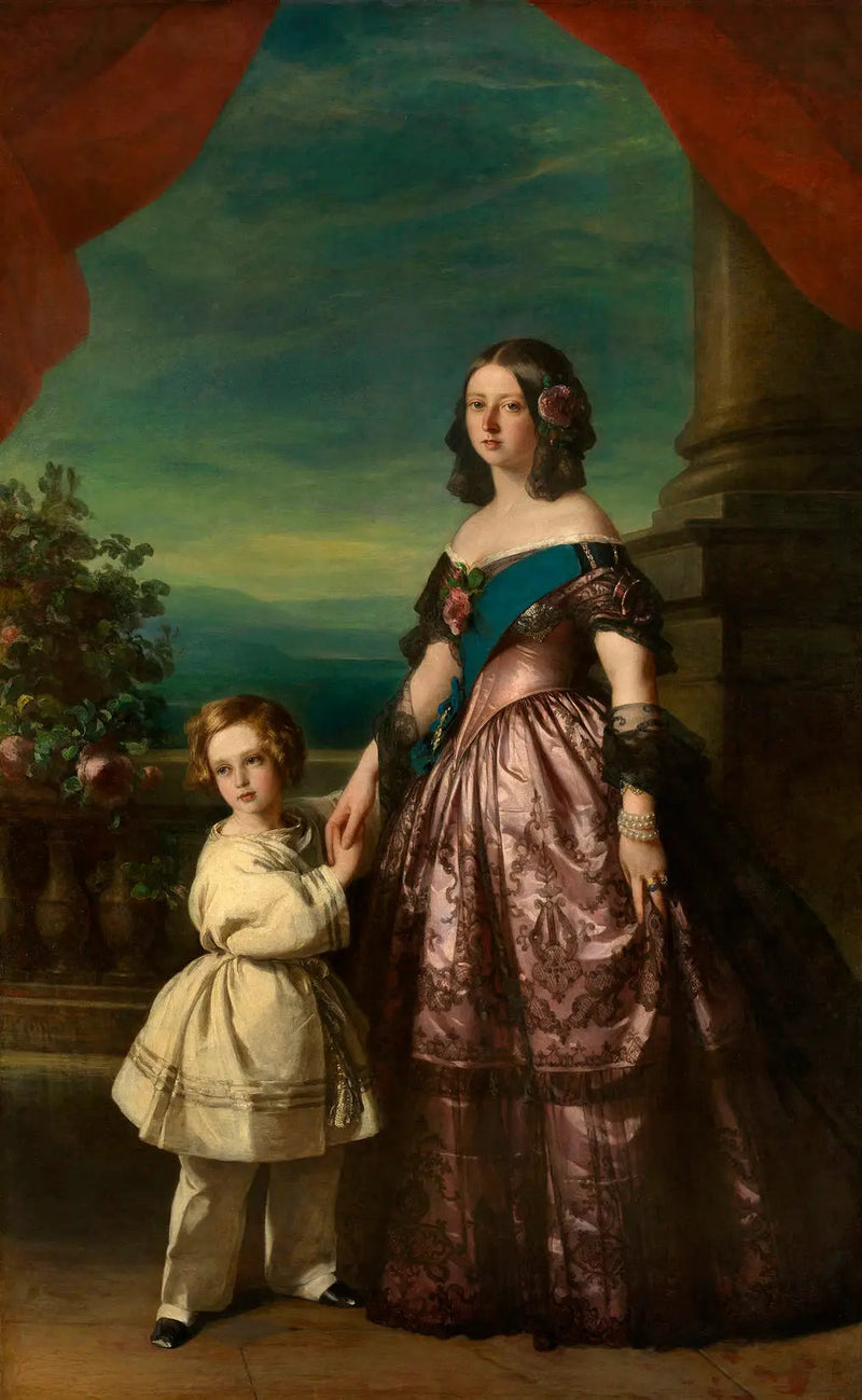 ビクトリア女王とウェールズ公 - フランツ・ザヴェル・ウィンターhalter

Source:
La reine Victoria avec le prince de Galles - Franz Xaver Winterhalter