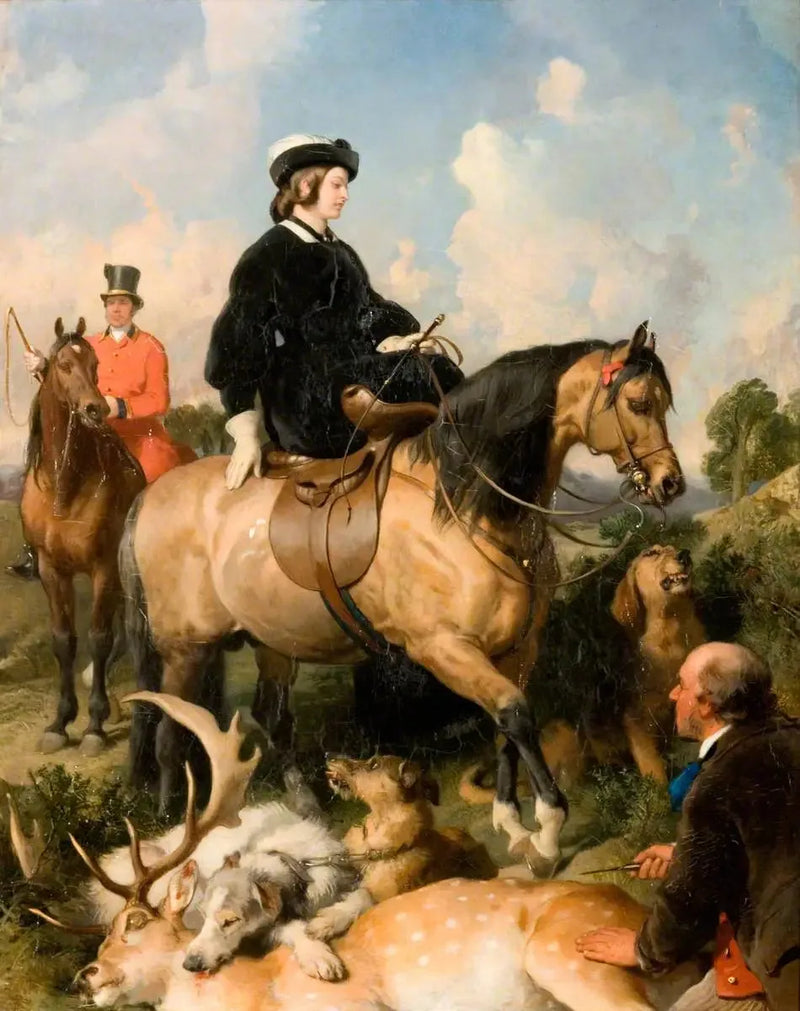 ウィンザー公園のヴィクトリア女王 - エドウィン・ヘンリー・ランディー

Source:
La reine Victoria dans le parc de Windsor - Edwin Henry Landseer