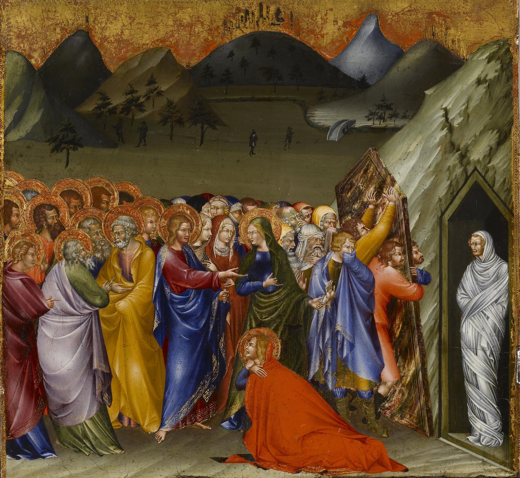 La résurrection de Lazare - Giovanni di Paolo - Alpha Reproduction