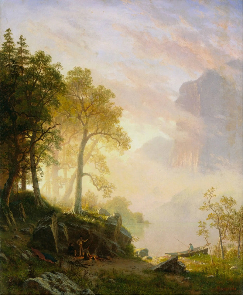 ヨセミテのメルセッド川 - アルバート・ビアシュタット

Source:
La rivière Merced à Yosemite - Albert Bierstadt