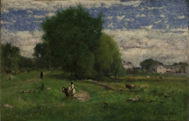 村の道、ミルトン - ジョージ・イネス

Source:
La route du village, Milton - George Inness