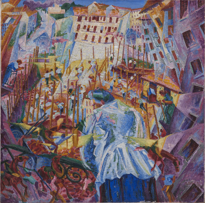 家の中に入る通り - ウンベルト・ボッチョーニ

Source:
La rue entre dans la maison - Umberto Boccioni