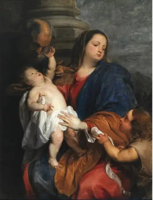 幼い聖ヨハネ洗礼者を伴う聖家族 - アントワーヌ・ヴァン・ダイク

Source:
La Sainte Famille avec saint Jean-Baptiste enfant - Antoine van Dyck