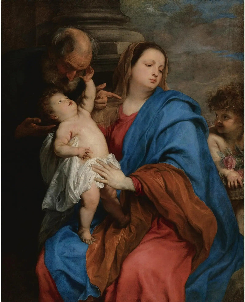 聖家族と天使 - アントワーヌ・ヴァン・ダイク

Source:
La Sainte Famille avec un ange - Antoine van Dyck