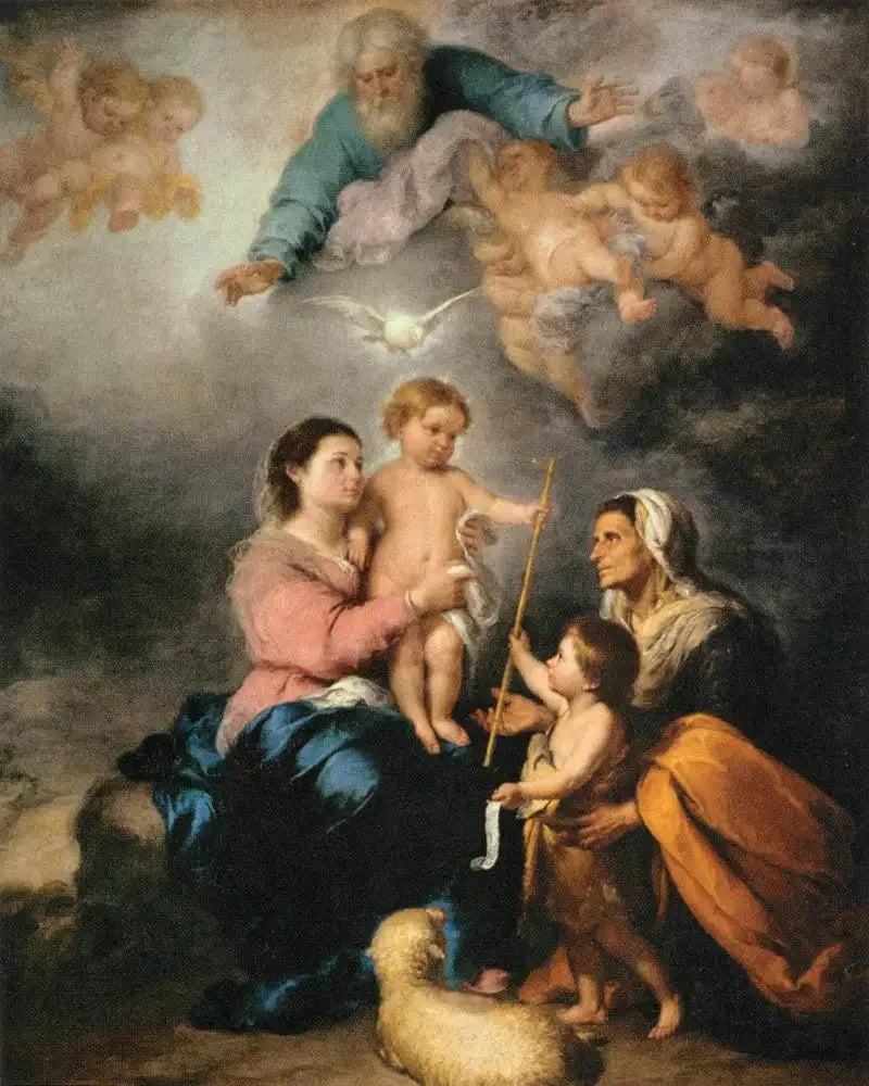 聖家族 - バルトロメ・エステバン・ムリリョ

Source:
La Sainte Famille - Bartolomé Esteban Murillo