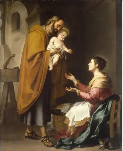 聖家族 - バルトロメ・エステバン・ムリリョ

Source:
La Sainte Famille - Bartolomé Esteban Murillo