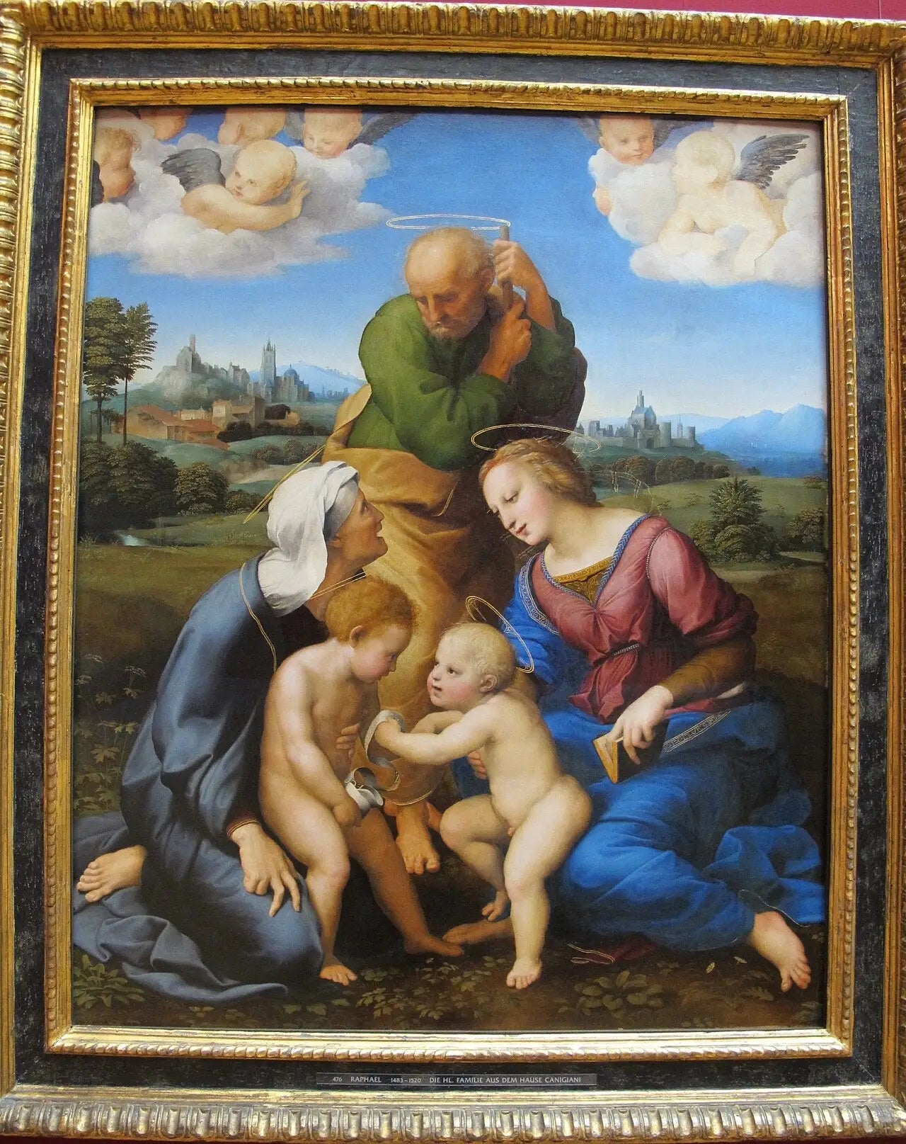 La Sainte Famille Canigiani - Raphaël Sanzio - Alpha Reproduction