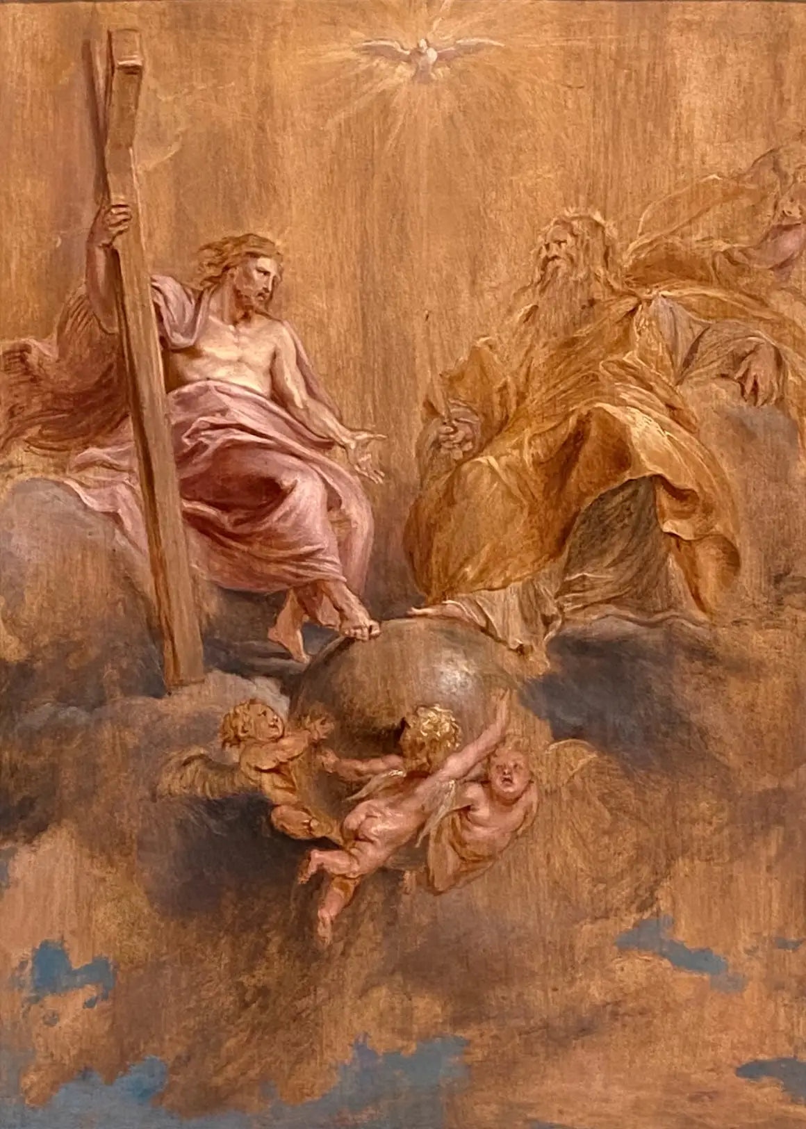 La Sainte Trinité - Peter Paul Rubens image 1 copie peinte à la main à l’huile