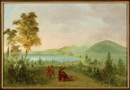 デュオーによって暗殺されたサール。1686年5月19日 - ジョージ・キャトリン

Source:
La Salle assassiné par Duhaut. 19 mai 1686 - George Catlin